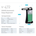 Dispensador automático de jabón V-472